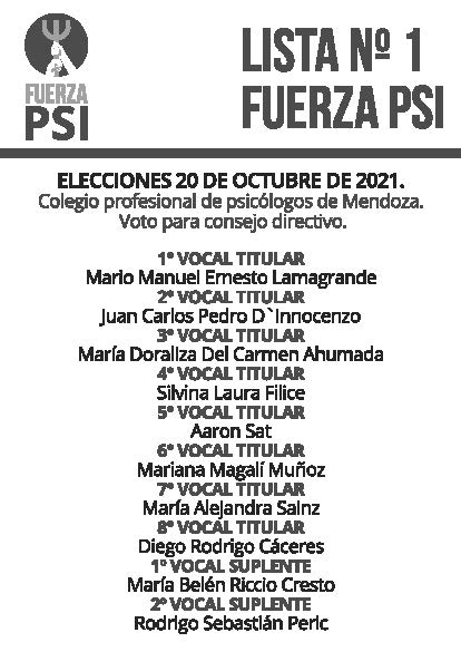 Lista N° 1